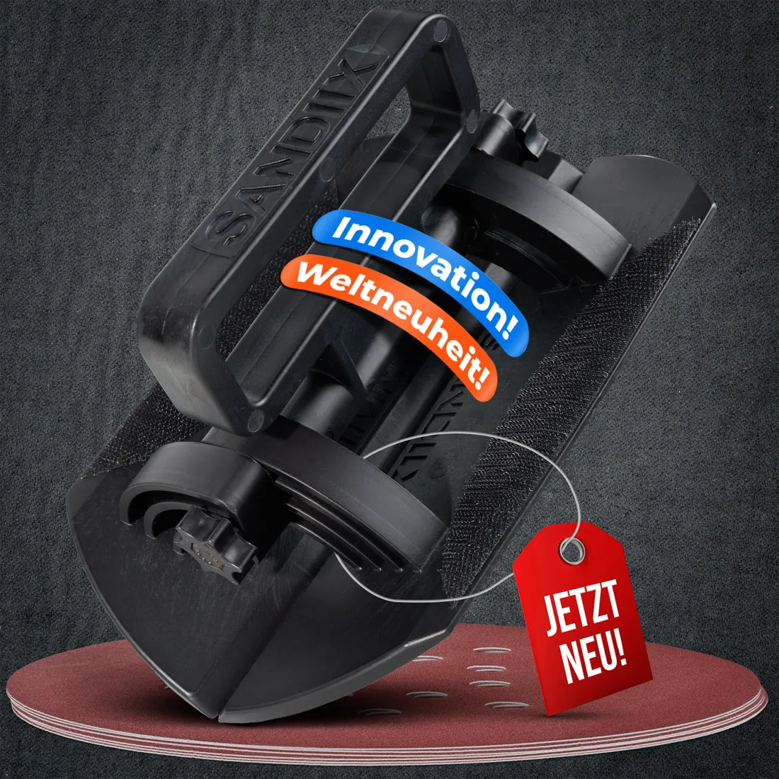 SANDIIX Handschleifer – die Weltneuheit